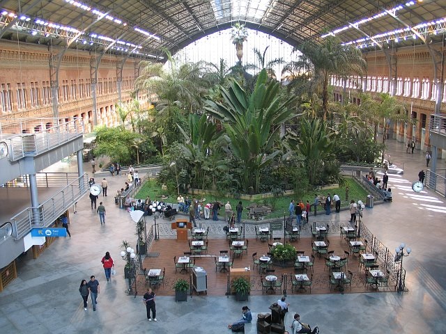 Estación de Atocha-Madrid.