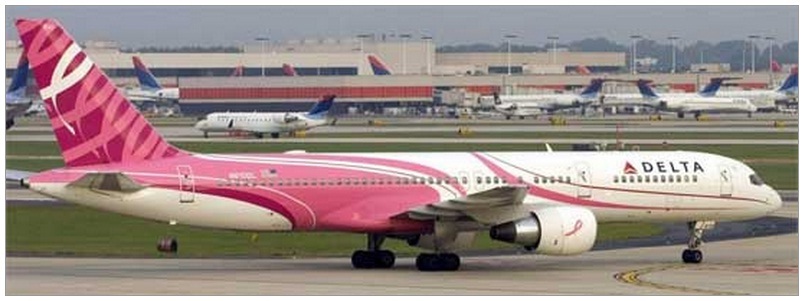 Avión Rosa El avión rosa llegó a Madrid