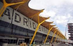 Aeropuerto de Madrid-Barajas.