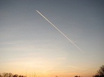 Aereo in lontananza