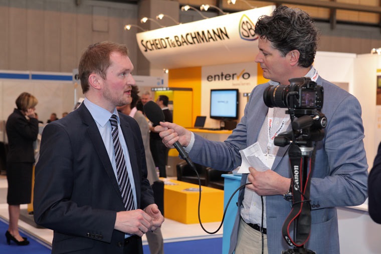 Interview with Mark Pegler at Parkex 2013.