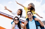 Famiglia presente al festival