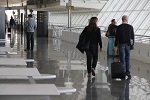 Passeggeri in aeroporto