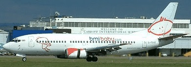 Aterrizaje forzoso de BMI Baby en Málaga
