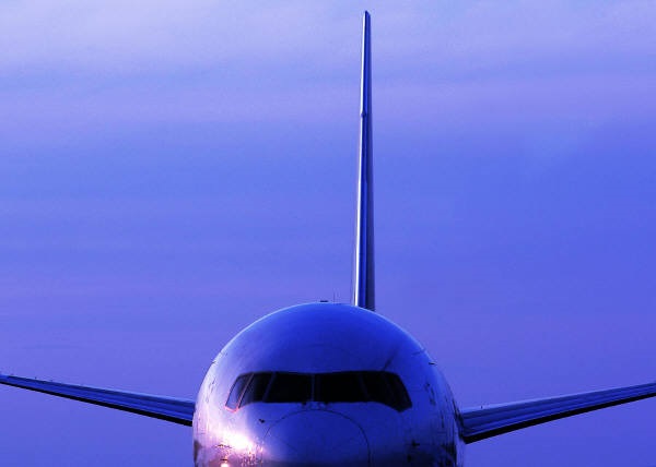 aereo in volo