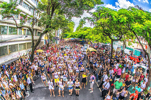 Parking at Carnival Belo Horizonte 2017