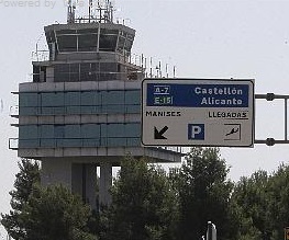 Controladores del aeropuerto Valencia en Manises