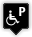 Lugares de estacionamento para pessoas com mobilidade reduzida