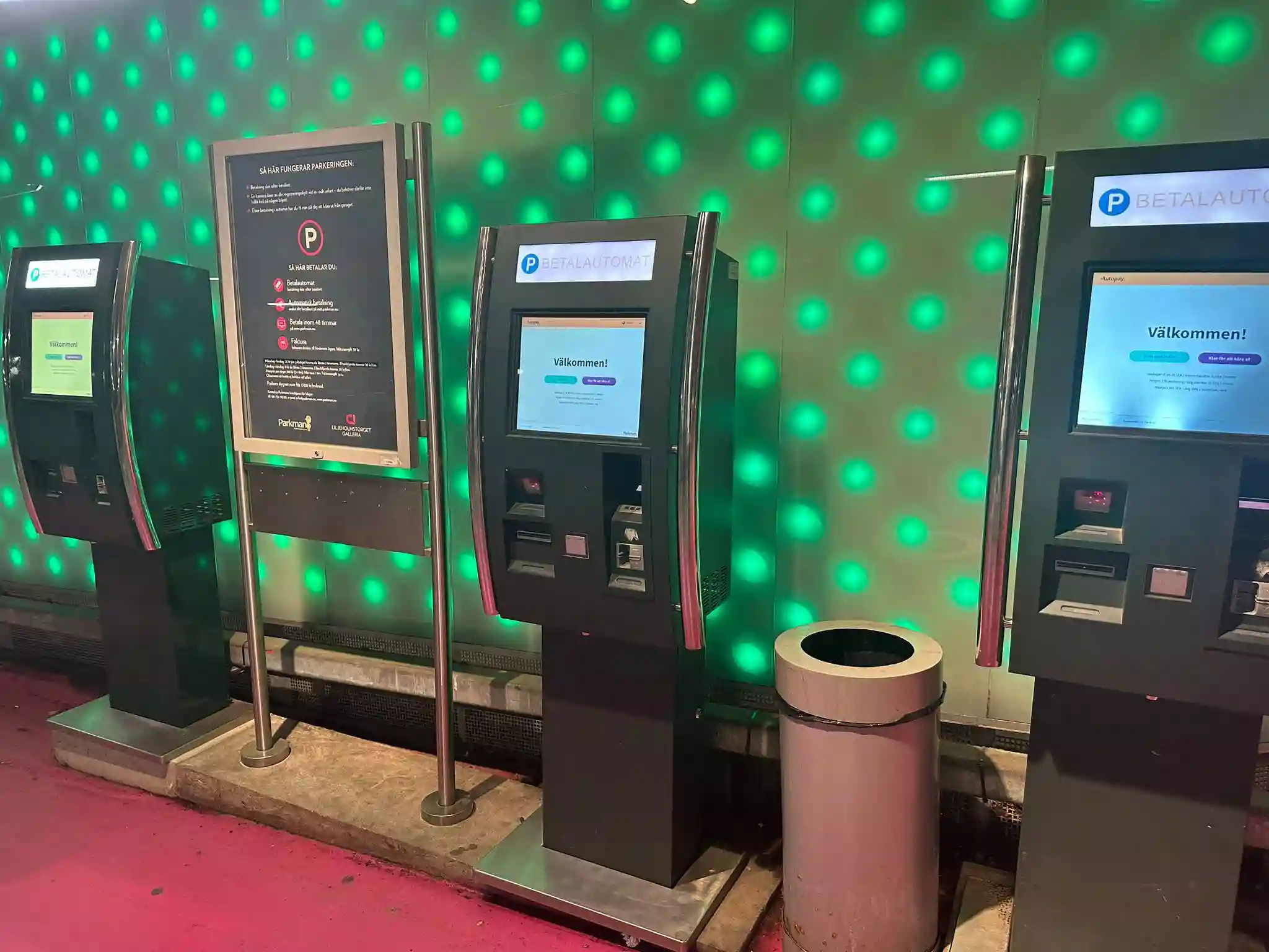 Autopay payment machines