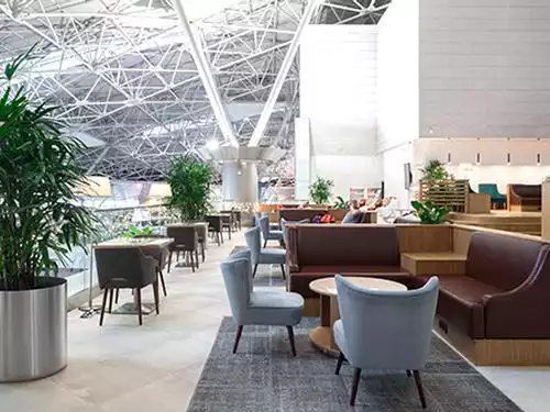 Prokofiev Premier Lounge by UTG aviation Services, Moscow Vnukovo International, Russia
