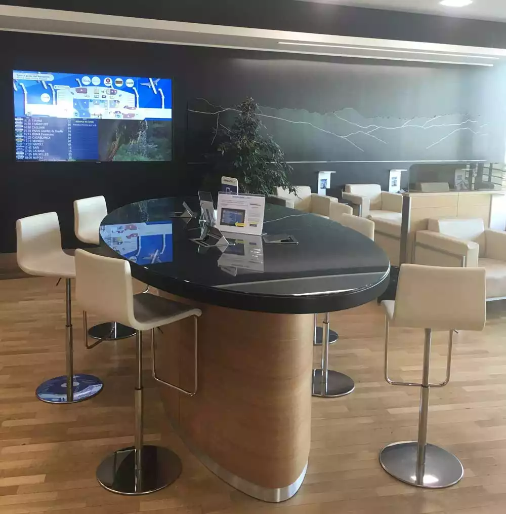Airport lounge